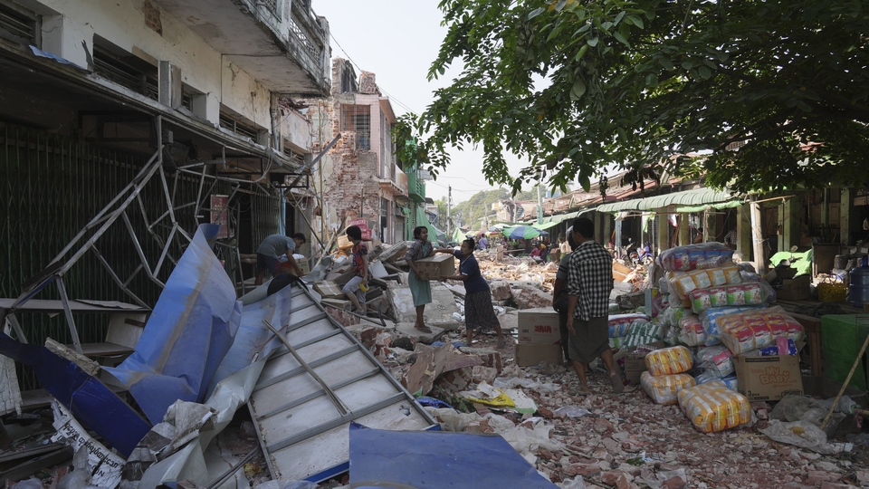 Myanmar Southeast Asia Earthquake
